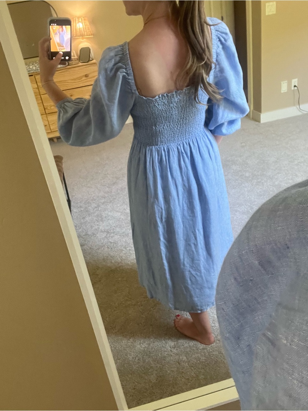 J. Crew Linen Dress - Picture 2 of 6